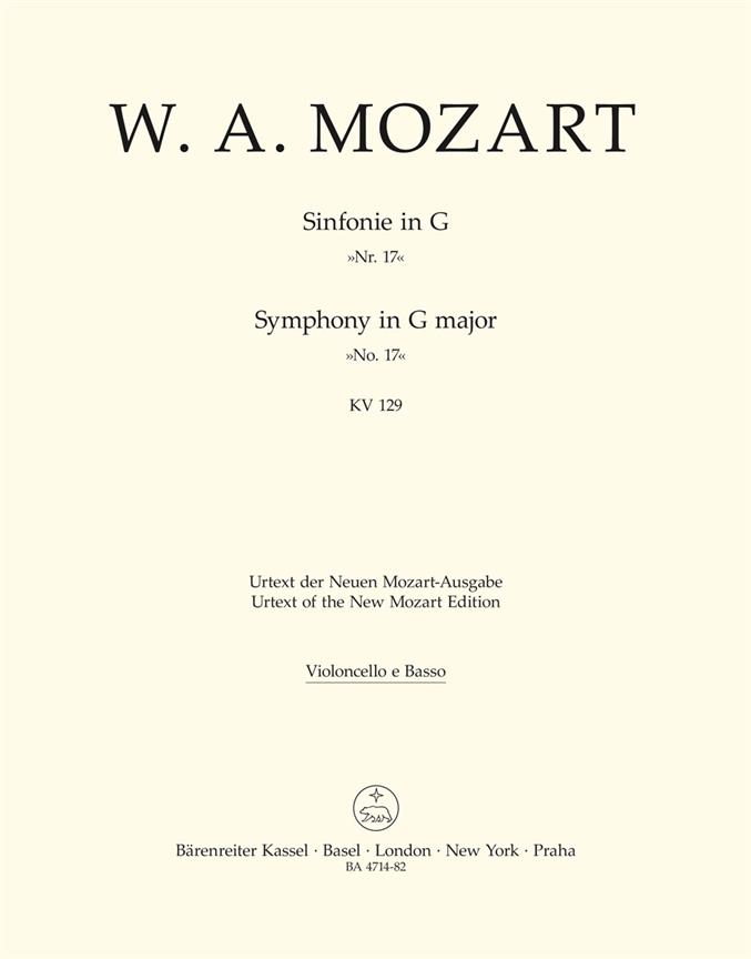 Symphony in G Major No. 17