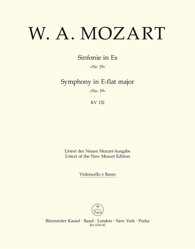 Symphony in Eb Major No. 19