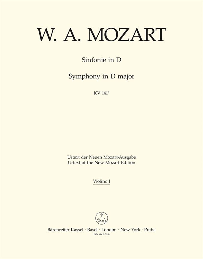 Symphony in D major (K.141a)