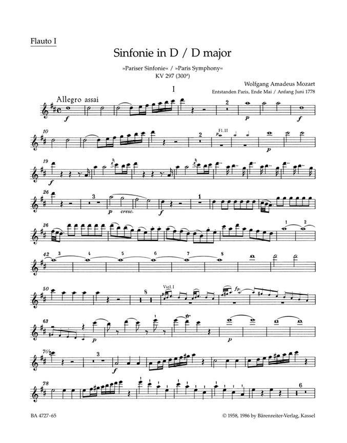 Symphony in D major No. 31
