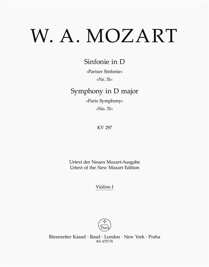 Symphony in D major No. 31