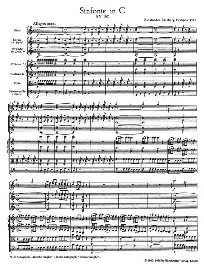 Symphony in C Major No. 22