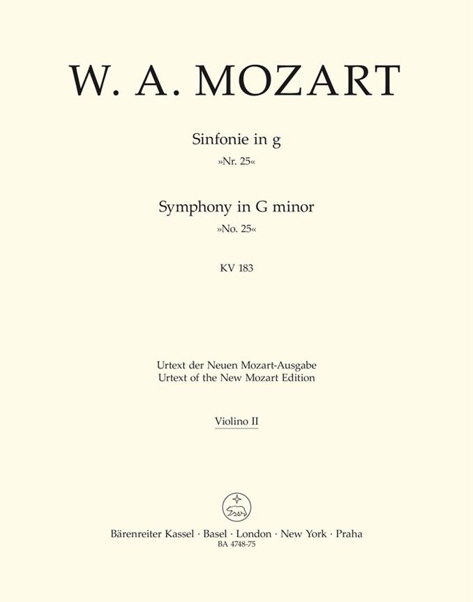 Symphony in G Minor No. 25
