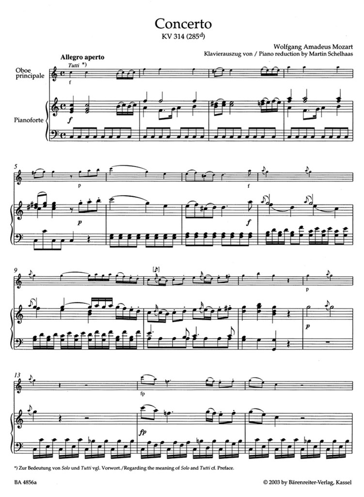 Konzert in C - Concerto in C major