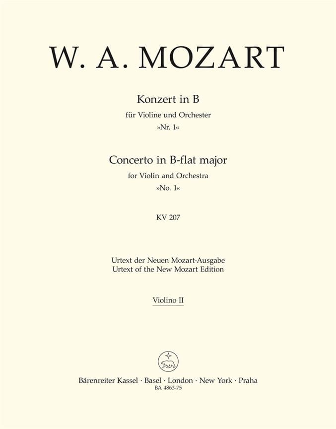 Concerto in Bb flat Major no. 1