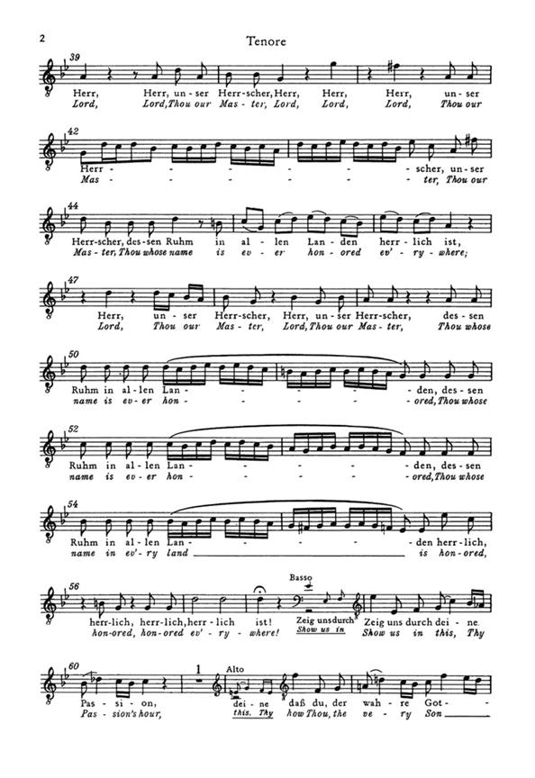 Johannes-Passion (St. John Passion) BWV 245