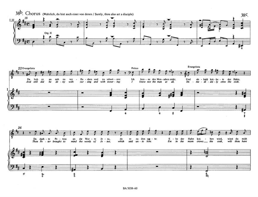 Matthaus-Passion BWV244
