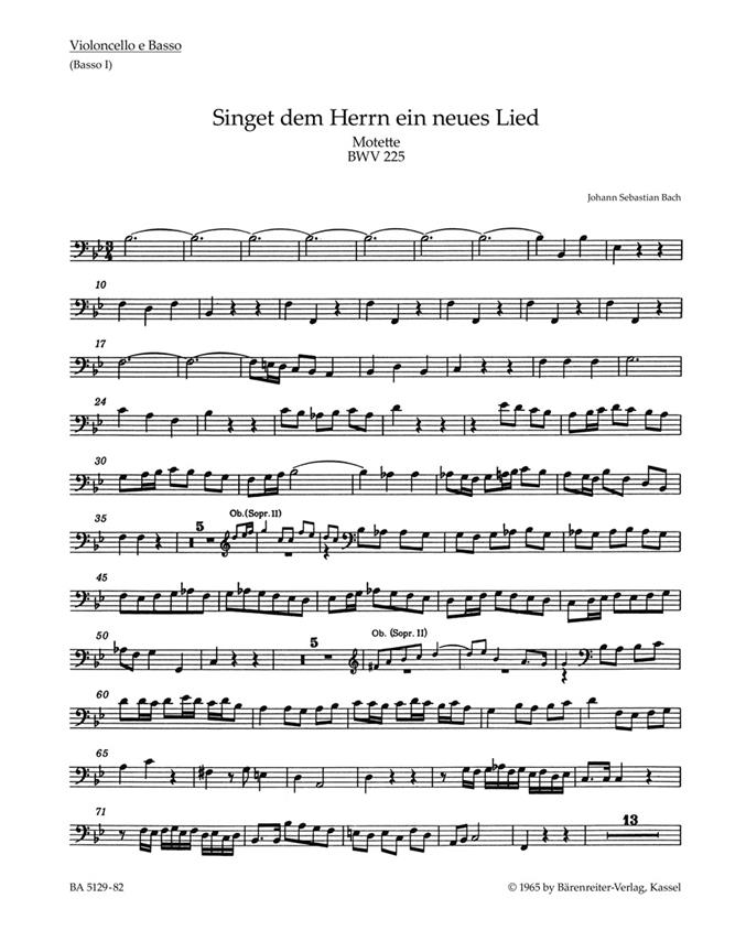 Singet dem Herrn ein neues Lied