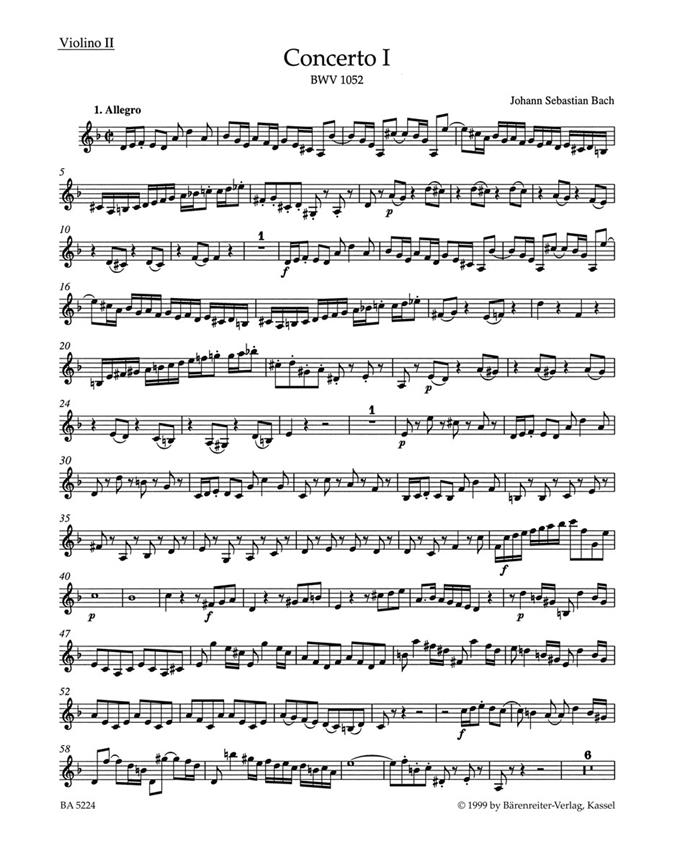 Concerto in D minor no. 1