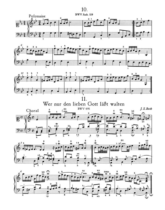 Notenbuchlein Fur A.M.Bach
