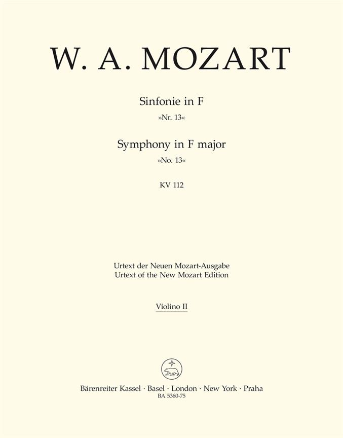Symphony in F Major No. 13