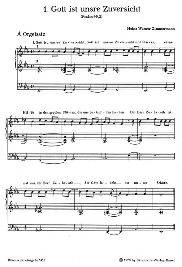 Sechs neue Lieder