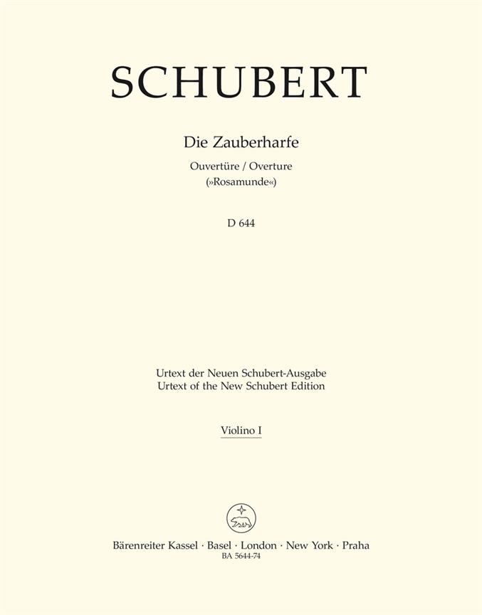Die Zauberharfe. Ouverture