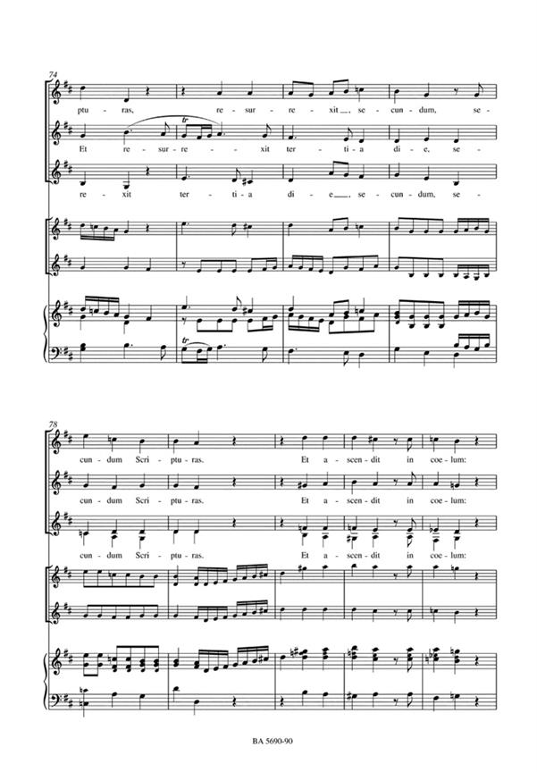 Missa Brevis D Major Kv 194 (186H)