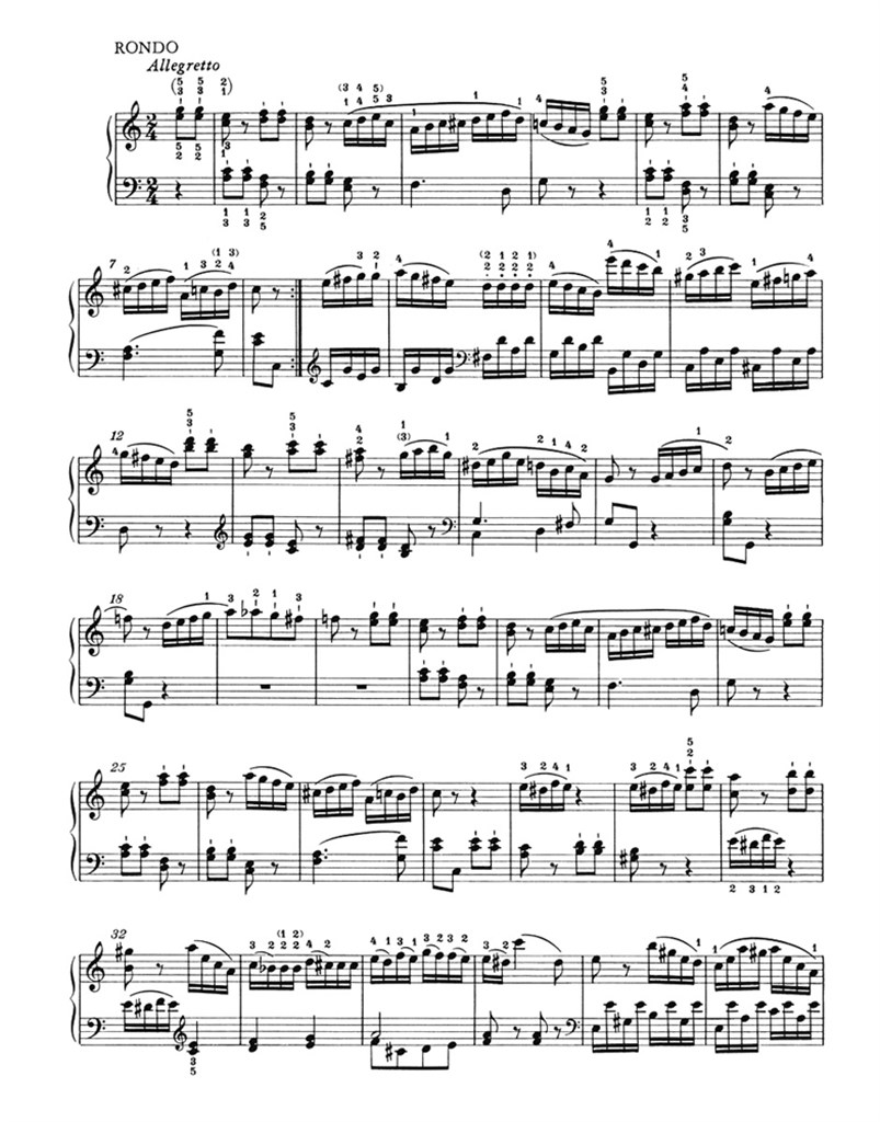 Sonate C KV545