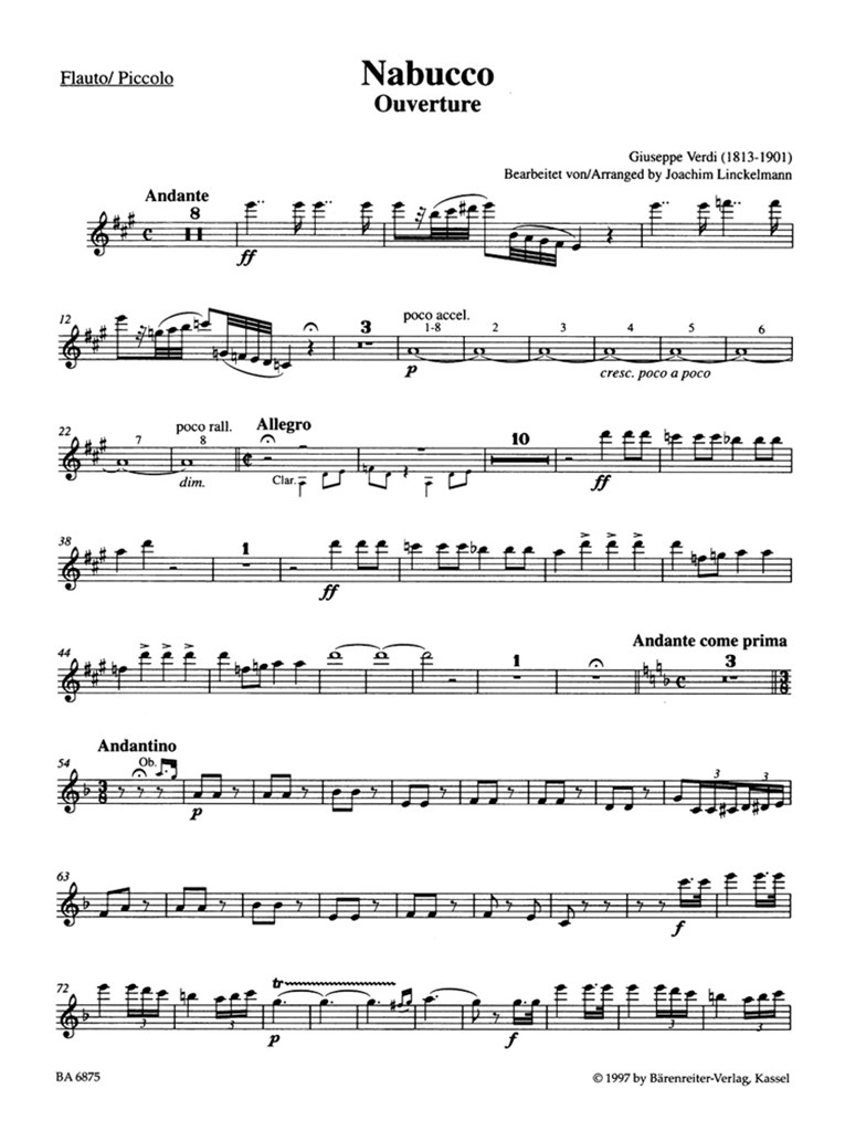 Ouverture zu Nabucco