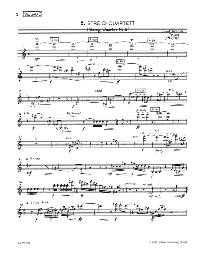 String Quartet