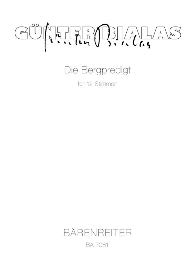 Die Bergpredigt