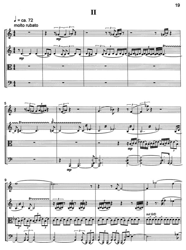 Viertes Streichquartett