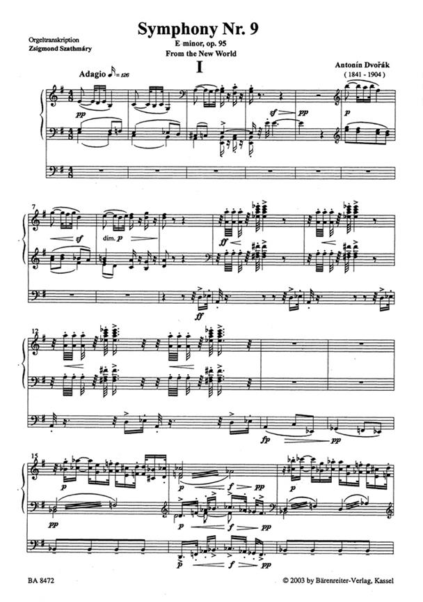 Symphony in E minor No. 9