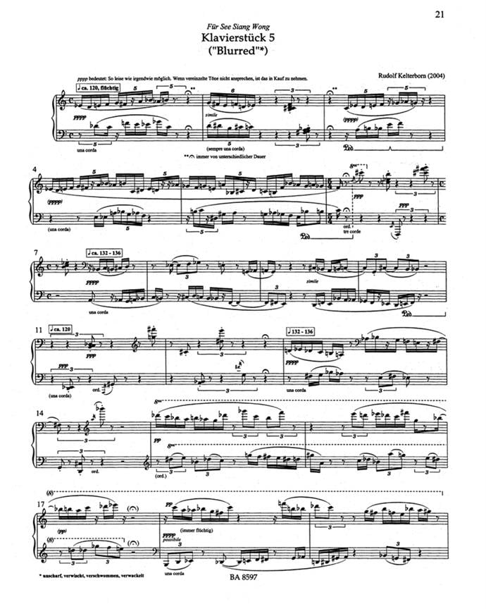 Klavierstuecke 1-6
