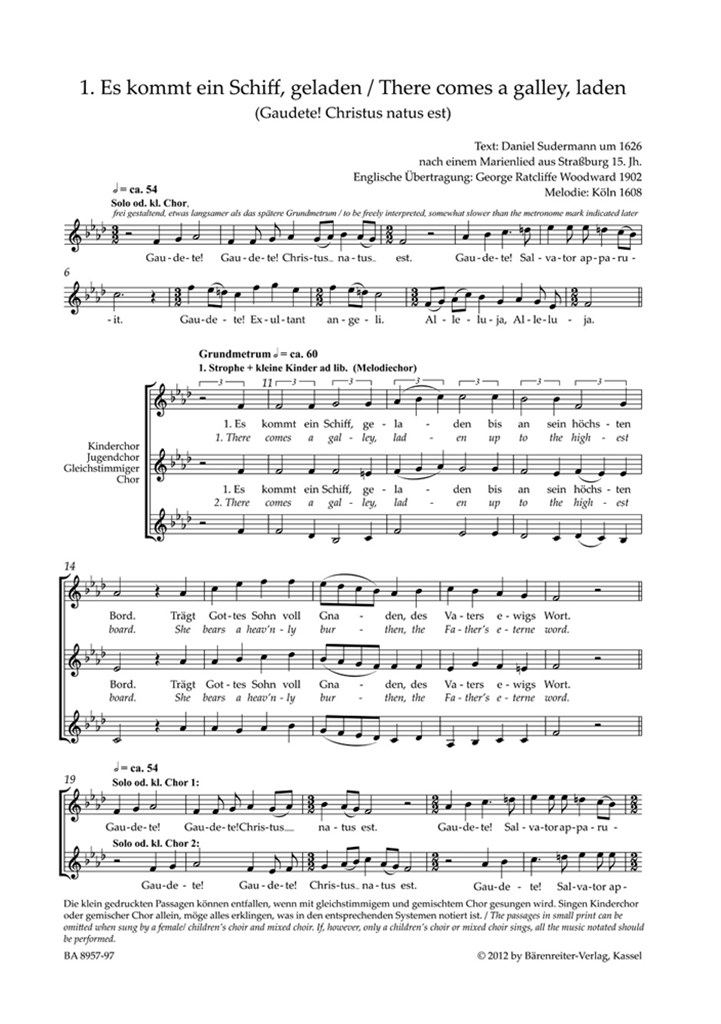 Six Motets for Christmas