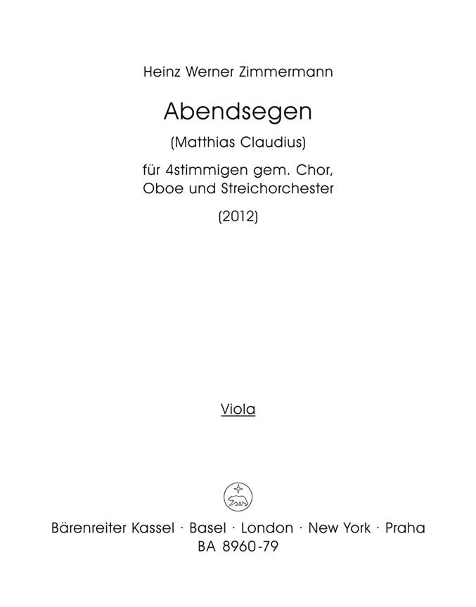 Abendsegen
