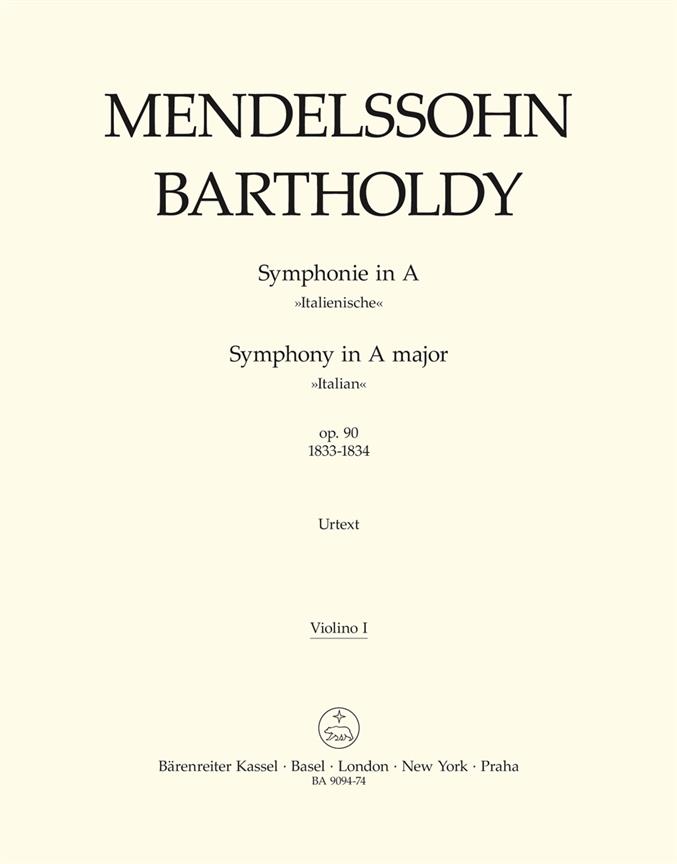 Symphony in A major No. 4