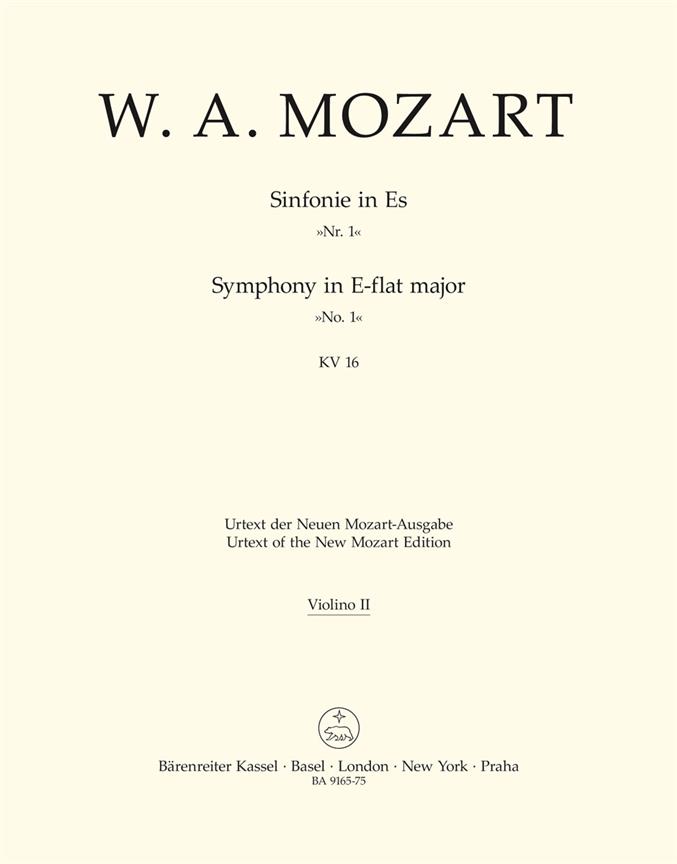 Symphony in Eb Major No. 1