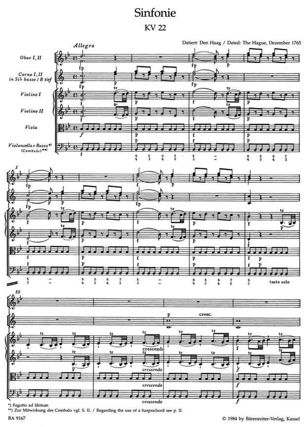 Symphony in Bb Major No. 5