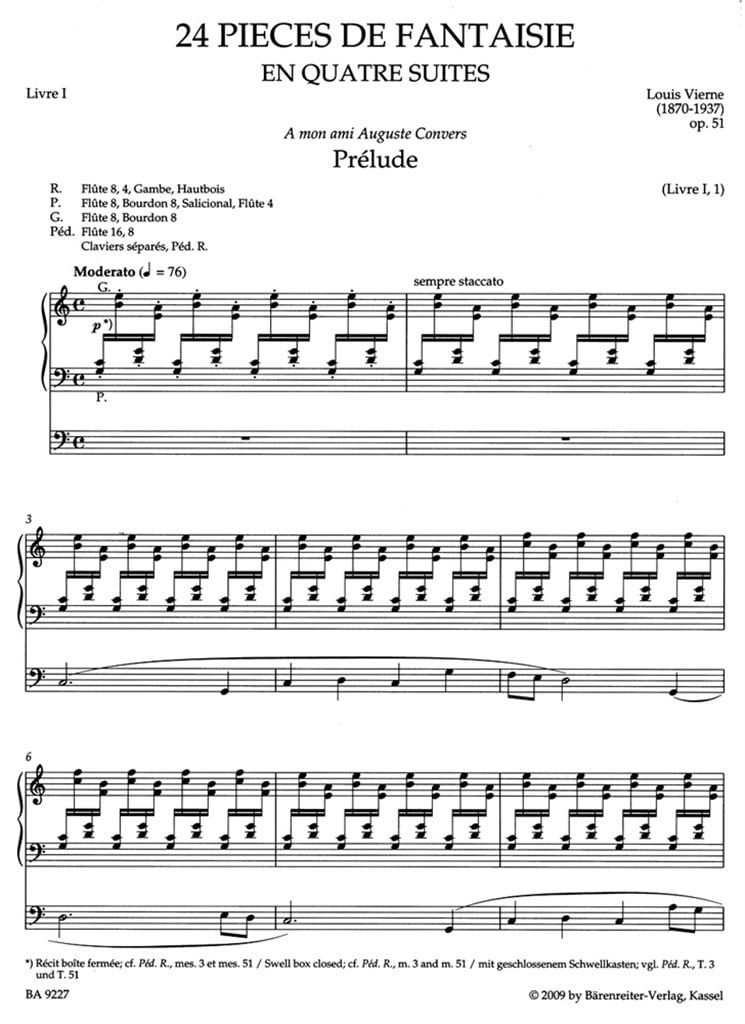 Orgelwerke 7/1 (Op.51)