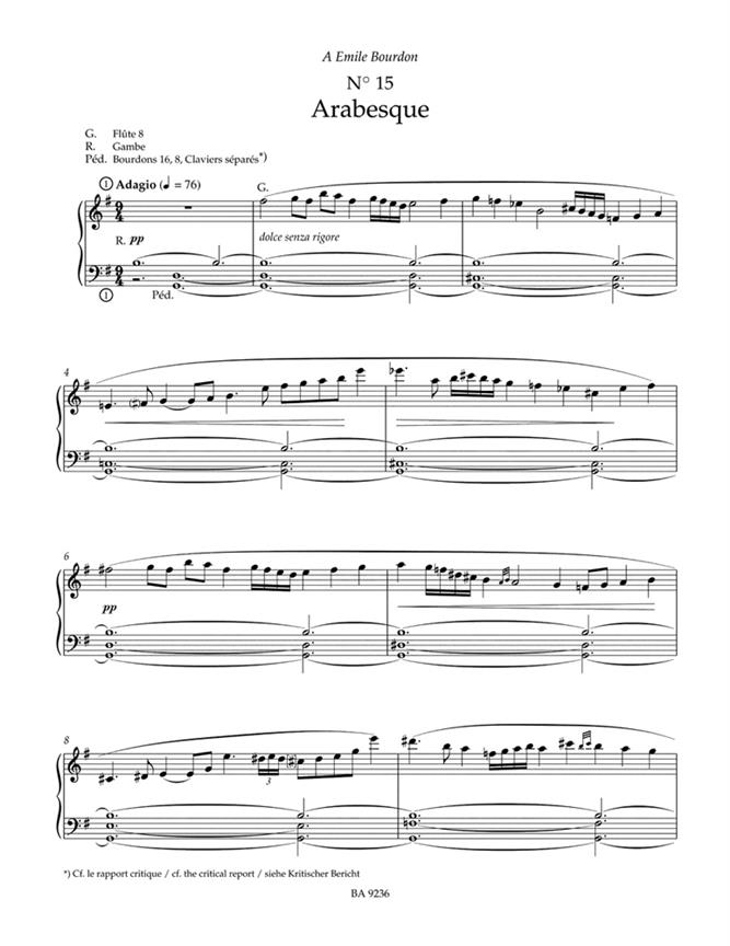 Samtliche Orgelwerke 8/2 (Op.31)