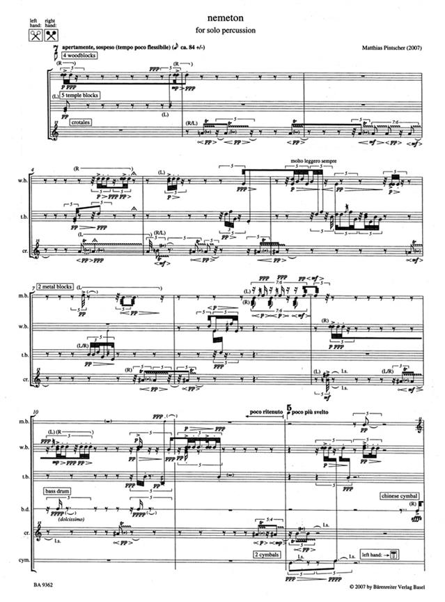 nemeton for solo percussion