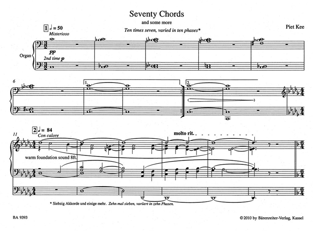 Three Organ Pieces