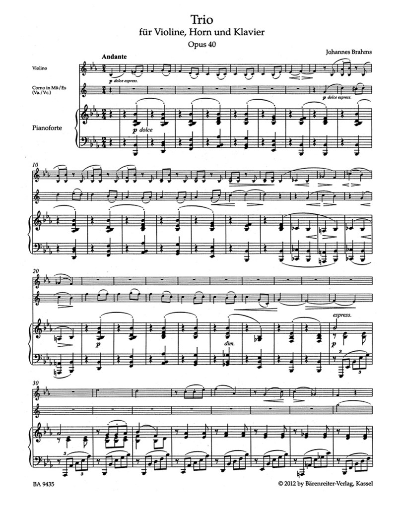 Trio Es Op.40
