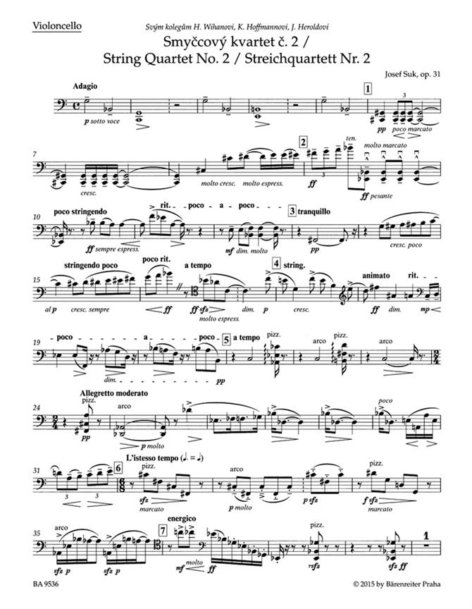 String Quartet No. 2 op. 31