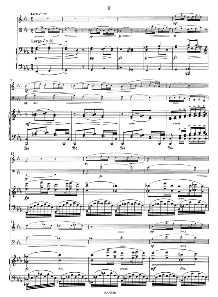 Klaviertrio G Opus 26