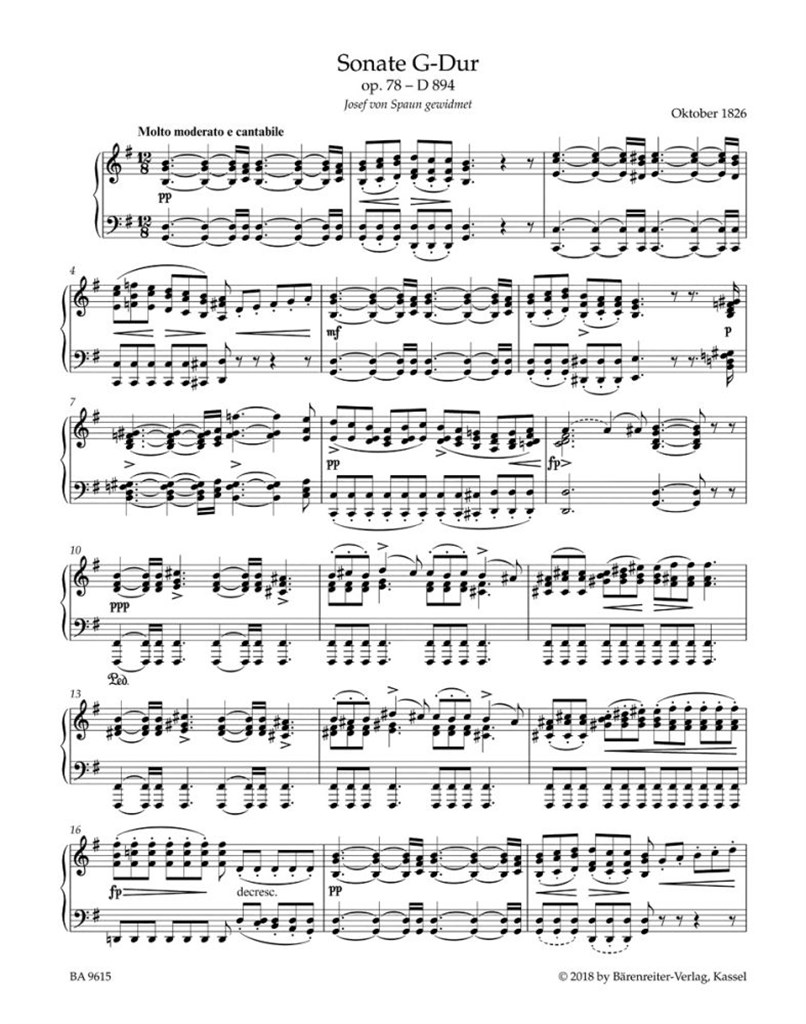 Sonata For Pianoforte