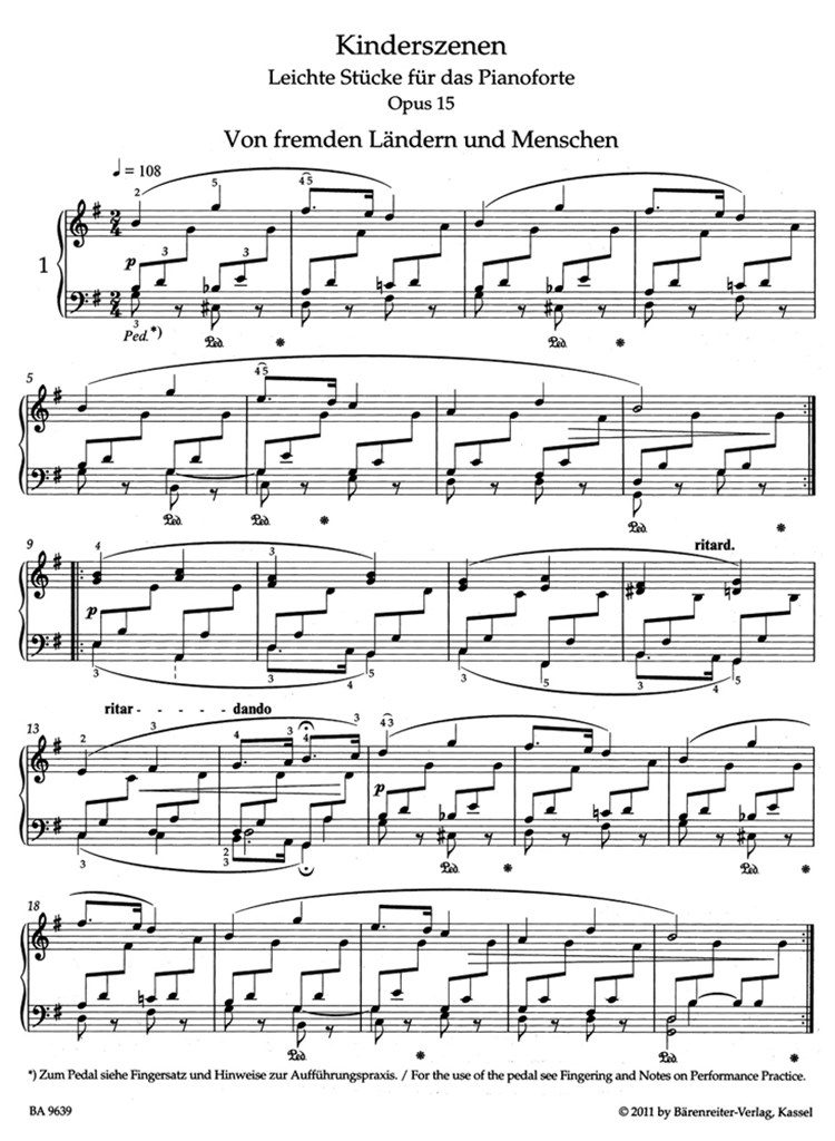 Kinderszenen Op.15