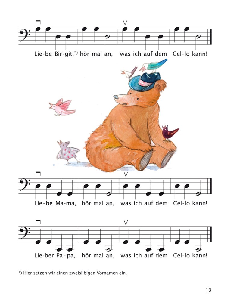 Früher Anfang auf dem Cello 1
