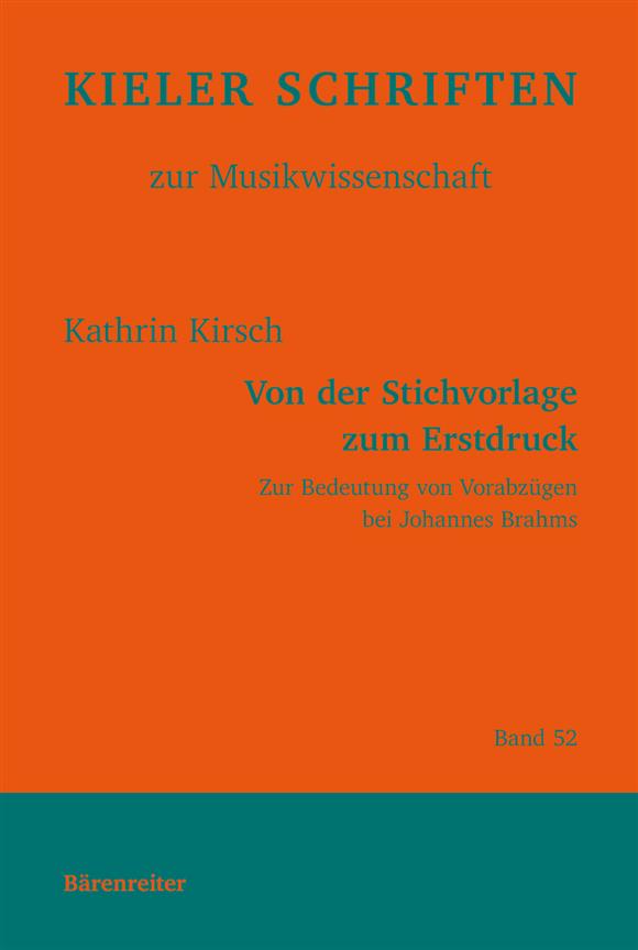 Von der Stichvorlage zum Erstdruck