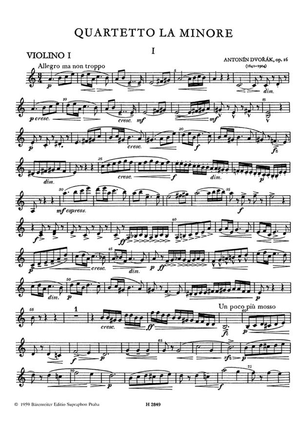 String Quartet No. 7 a minor op. 16