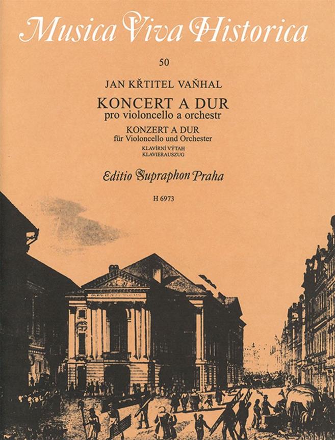Konzert A-dur fur Violoncello und Klavier