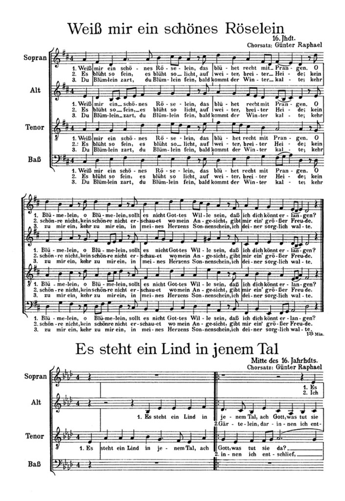 Heidelberger Chorblatter Nr. 28