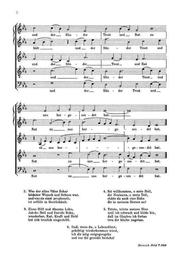 Heidelberger Chorblätter Nr. 4