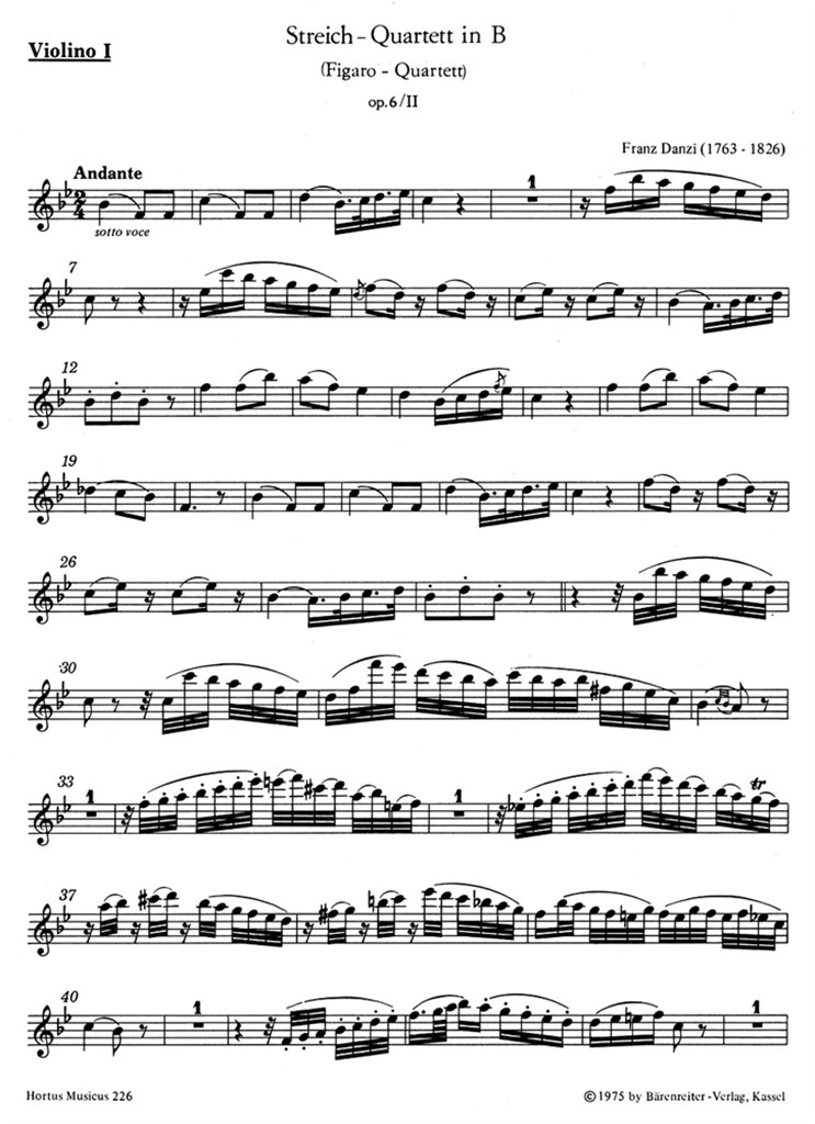 String Quartet Bb Maj