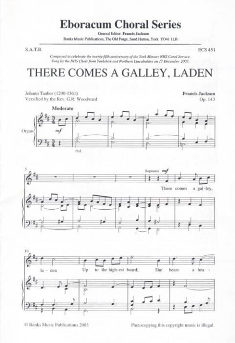 There Comes A Galley Laden