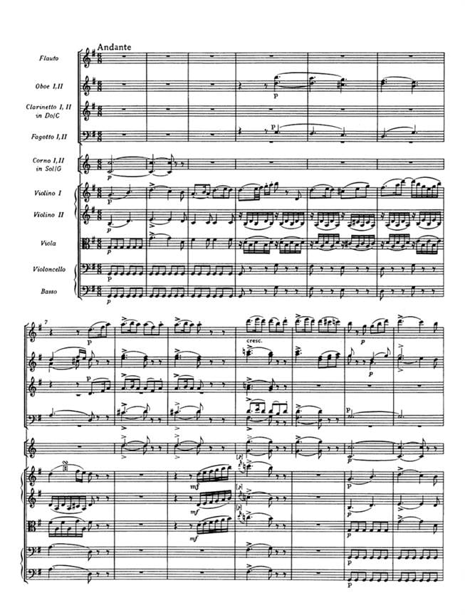 Symphony No. 1 D major D 82