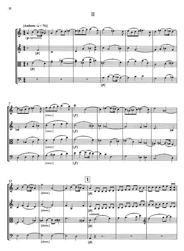 Streichquartet Op.121