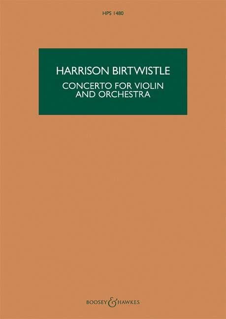 Concerto for Violin and Orchestra